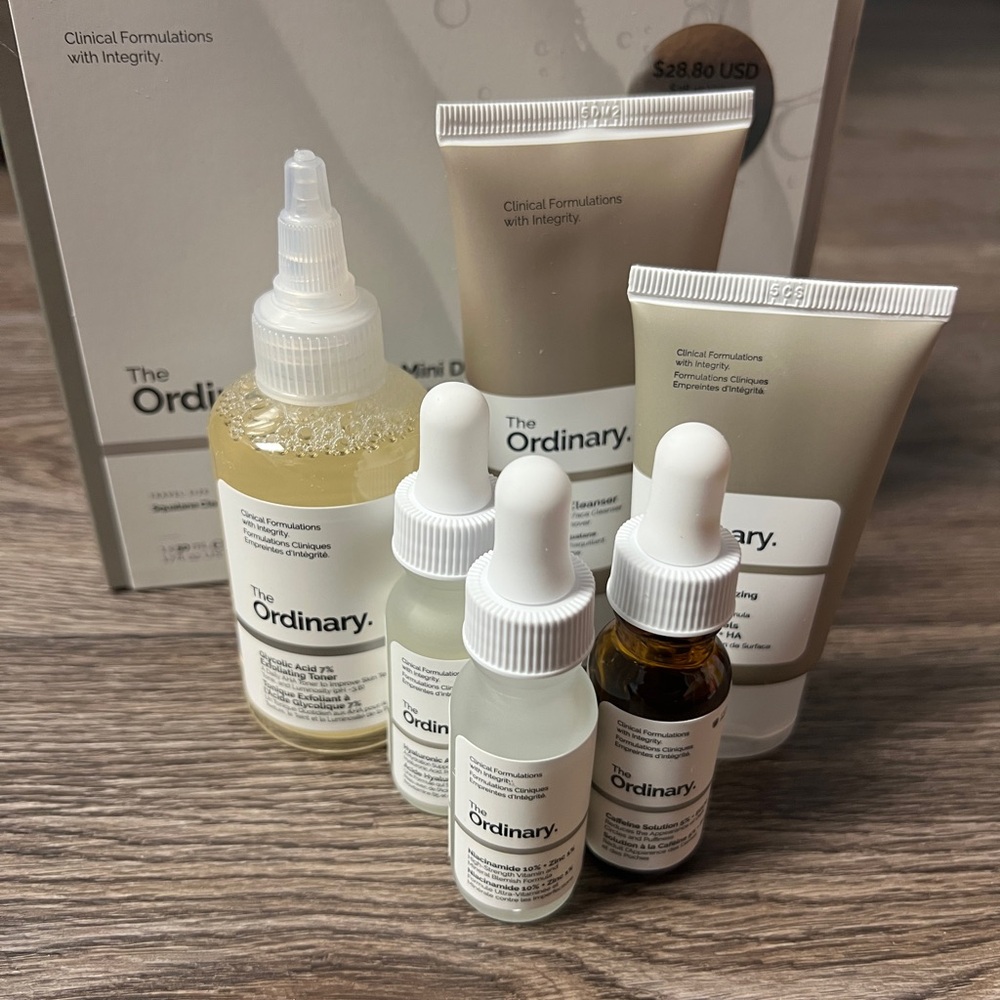 The Ordinary Women Skincare Set - The mini Discovery Set